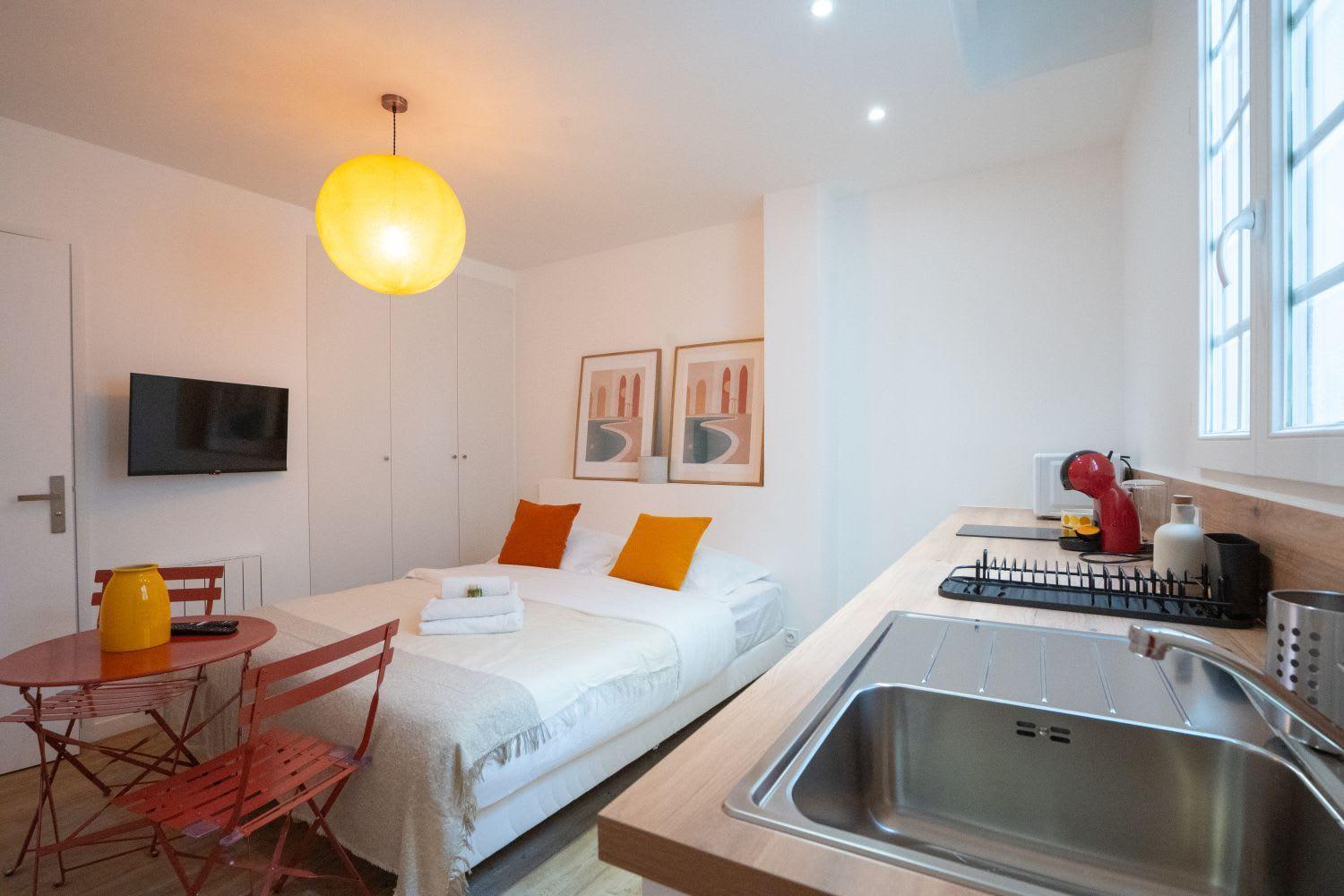 Studio Neuf Metro Etienne Marcel Paris 3 - 2P - Flat-Guest Exterior foto